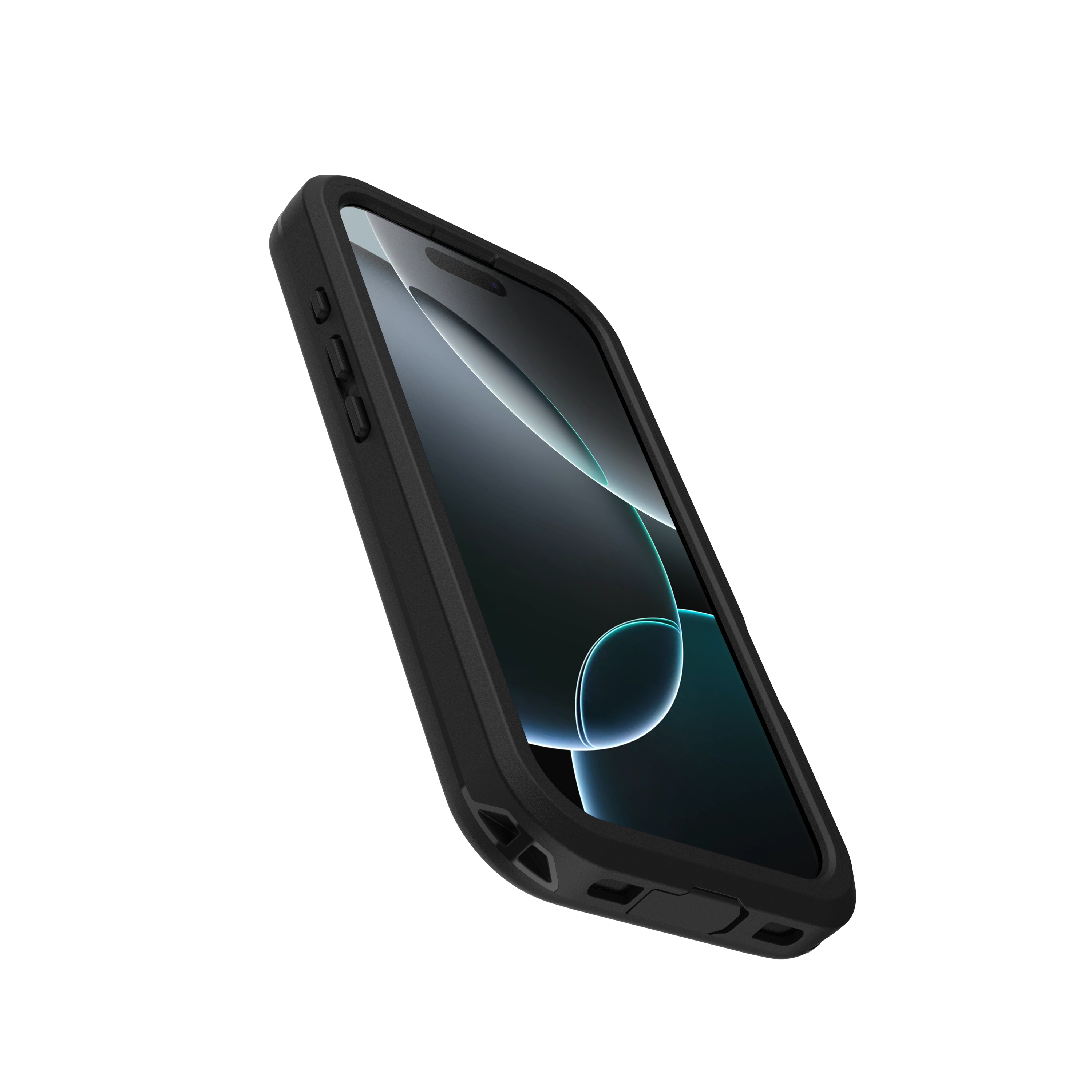 OtterBox Frē Series Wasserdichtes Schutzgehäuse für Apple iPhone 16 Pro MagSafe Schwarz