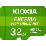 Kioxia Exceria High Endurance Speicherkarte 32 GB MicroSDHC Klasse 10 UHS-I (LMHE1G032GG2)