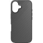 Black Rock Cover Robust Carbon für Apple iPhone 16, Schwarz (00228081)