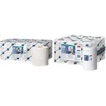 TORK Reflex Mehrzweck-Putzrolle, 2-lagig, weiß, 150,8 m stark, Papierwischtücher aus Tissue, perforiert, ungeprägt, 450 Blatt (473472)