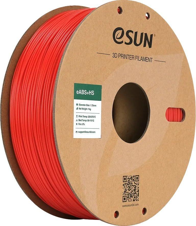 EABS 1,75mm RED 1kg ESUN 3D FILAMENT (eABSP175R1)