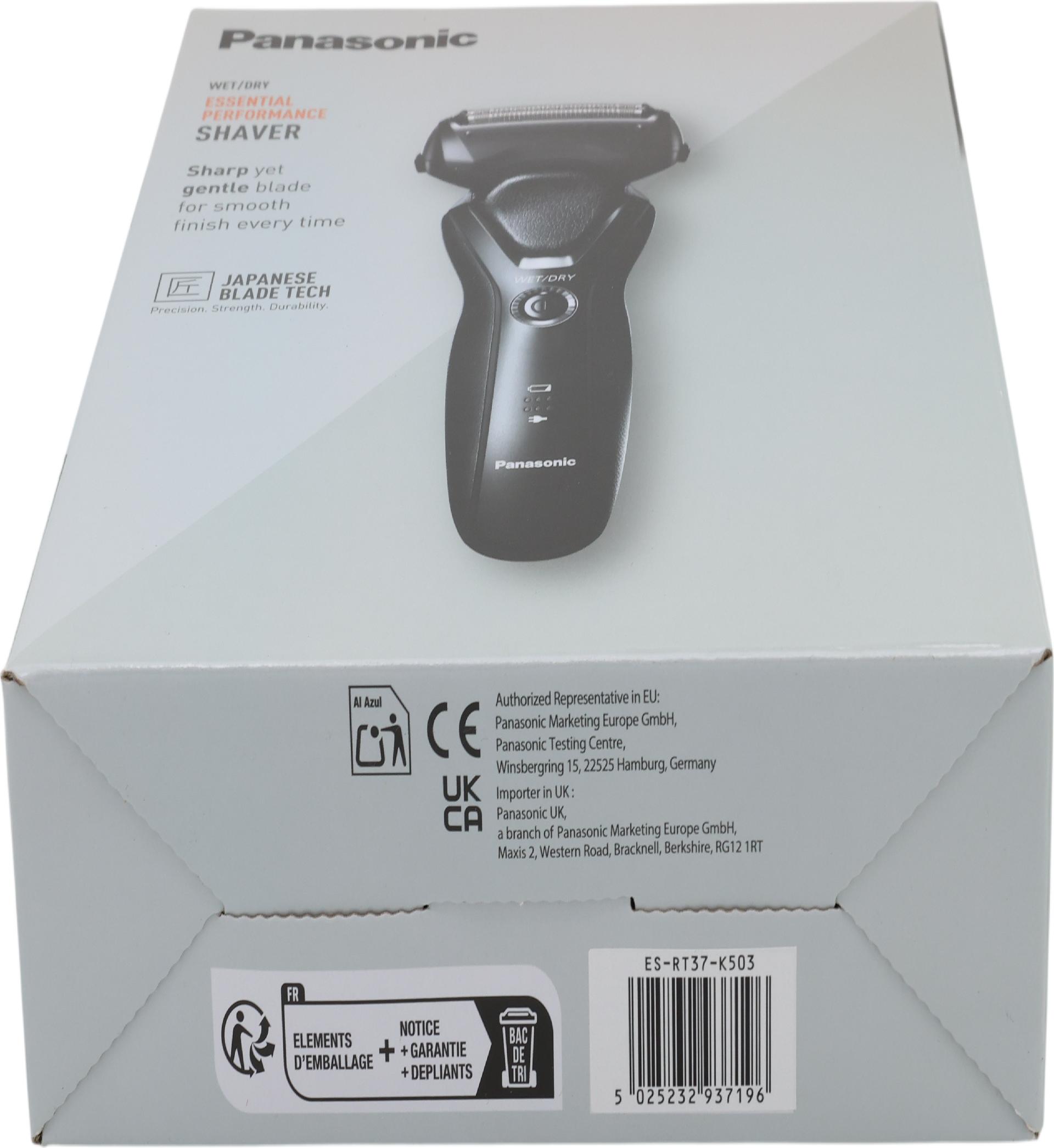 Panasonic ES-RT37 Folienrasierer Schwarz