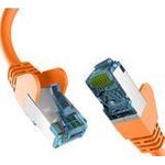 EFB-Elektronik RJ45 PATCHKABEL mitCat.7 Rohkabel ROHKABEL ORANGE 0,5m S/FTP PIMF Netzwerkkabel LAN DSL Hersteller: EFB Elektronik (EC020200220)