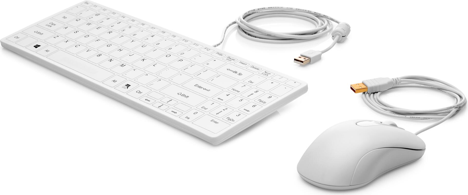 HP USB-Tastatur- und -Maus Healthcare Edition (1VD81AA#ABB)