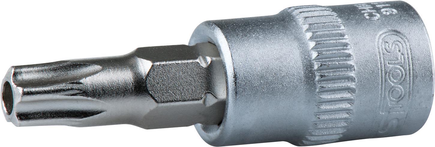 KS TOOLS 3/8" Bit-Stecknuss TX mit Stirnlochbohrung, TB15 (911.3961)