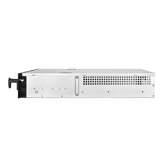 Silverstone RM21-304 2U Rack-Gehäuse Micro ATX ohne Netzteil Schwarz, Silber