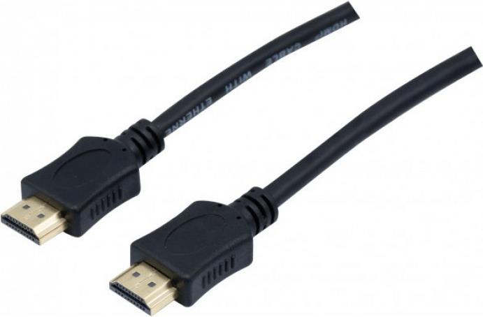 exertis Connect HDMI High Speed Kabel, 4 K, HDMI St. A/ HDMI St. A, 1,5 m Hochwertiges Anschlusskabel zur Übertragung von digitalen Audio- und Videosignalen - Auflösung: max. 4K (3840x2160)- Bandbreite: 10,2 Gbit/s- Audio Return Channel- HDMI Ethernet Channel- vergoldete (128891)