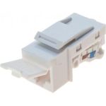 Anschlussbuchse RJ45, Cat. 5e, UTP, Keystone, schwarz Zum Einbau in Modulträger, Datendosen oder Aufputzgehäuse (272881)