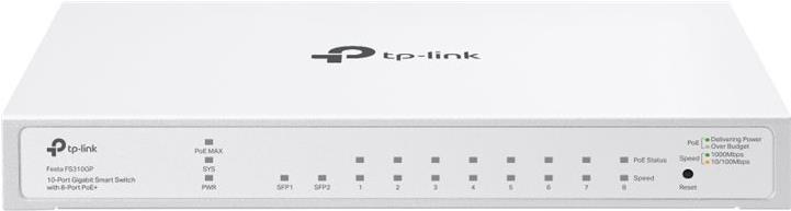 TP-LINK 10-PORT GIGABIT SMART SWITCH (Festa FS310GP)