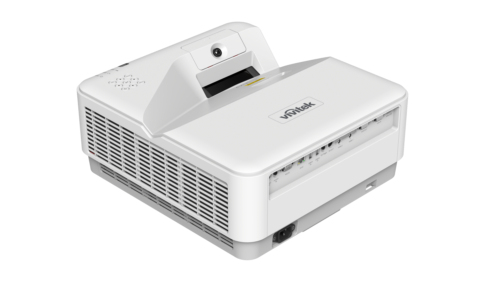 Vivitek DU775Z-UST Ultra-Short-Throw-Projektor 5000 ANSI Lumen DLP UHD 4K Weiß