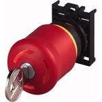 EATON Not-Halt/Aus-Schlüsselt M22-PVS/K01 f. Fronteinbau 1 Öffner Einzels.MS1 M22-PVS/K01 (216514)