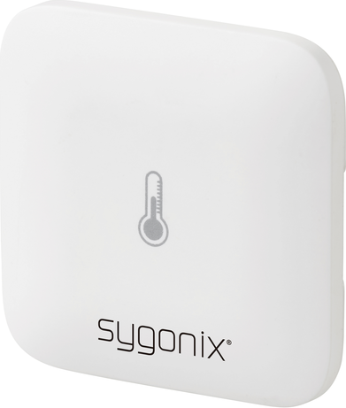 Sygonix SY-6052186 ZigBee Temperatursensor Luftfeuchtesensor weiß Smart Home
