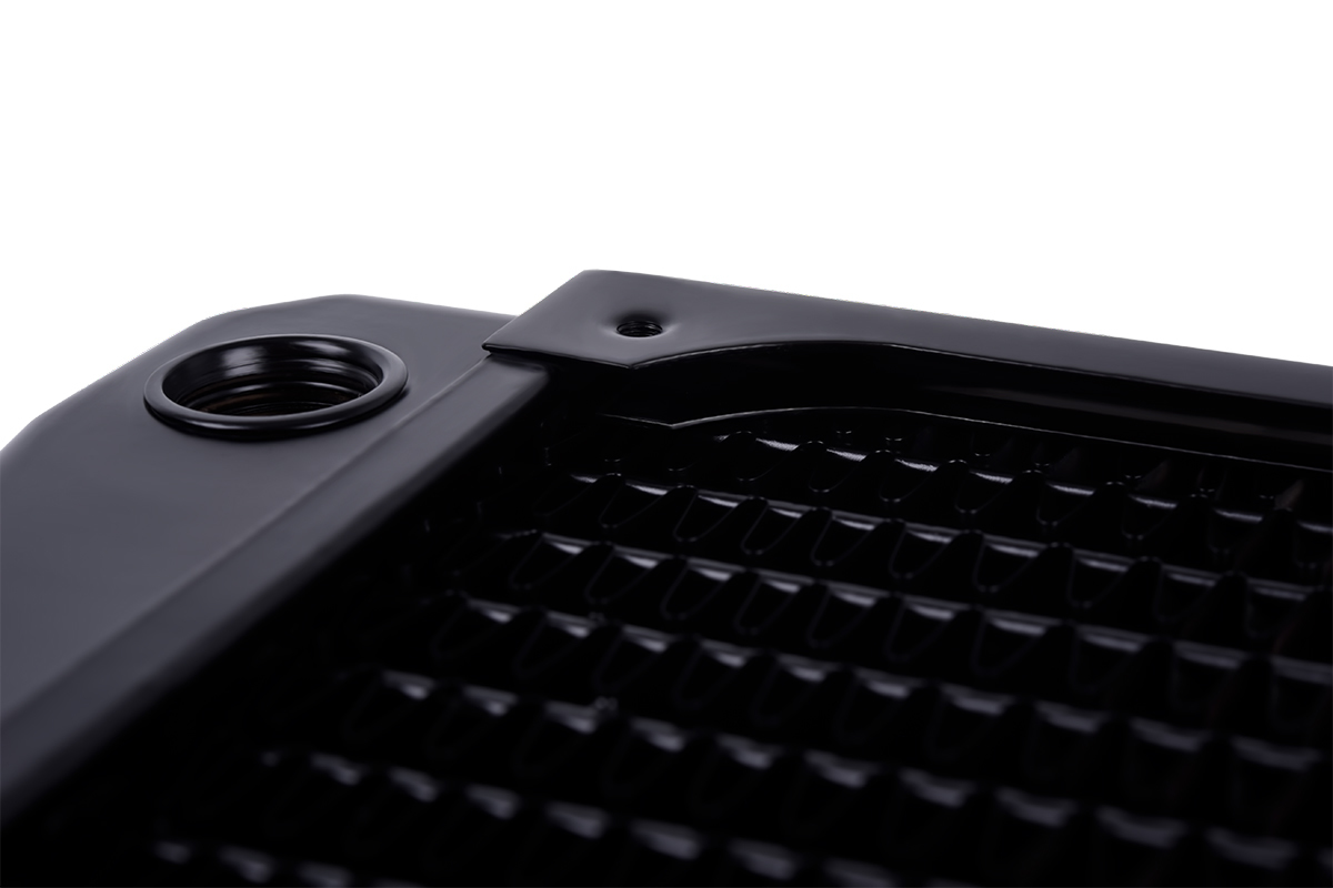 Alphacool NexXxoS XT45 Full Copper X-Flow 360mm Radiator Schwarz