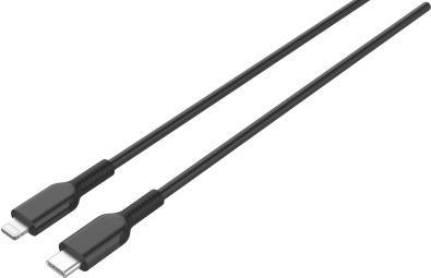 EFB-Elektronik USB 2.0 Kabel Typ-C St. - Lightning St., MFI zert., schwarz, 1m Hersteller: EFB Elektronik (EBUSBC-LM.1)