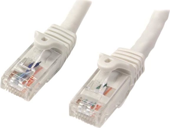 StarTech.com 7,0mWhite Cat6 / Cat 6 Snagless Patch Cable 7m (N6PATC7MWH)
