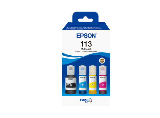 Epson 113 Multipack 4er-Pack Nachfülltinte Schwarz, Gelb, Cyan, Magenta