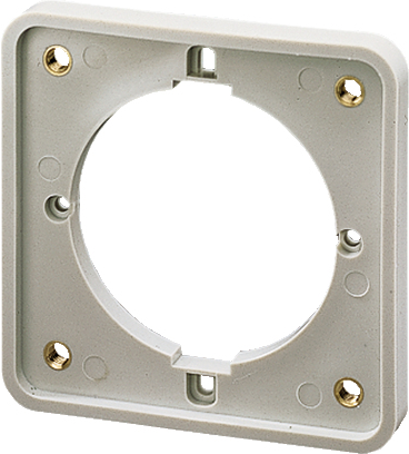 MENNEKES Elektrotechnik GmbH & Co. KG 40102 Wandplatte/Schalterabdeckung Grau (40102)