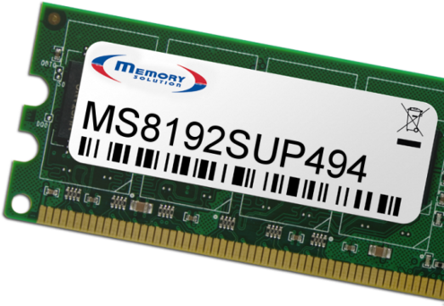 Memory Solution MS8192SUP494 8GB Speichermodul (MS8192SUP494)