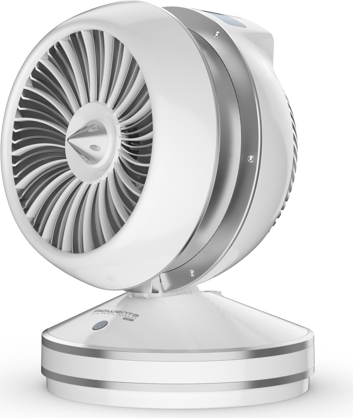 Rowenta AIR FORCE INTENSE Indoor Silber - Weiß Elektrischer Raumheizlüfter (HQ7152)
