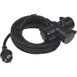 ChiliTec 3-Fach Verteiler für außen 5m IP44 H07RN-F3G1,5mm² (22351)