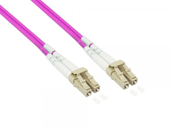 Good Connections LW-P850LC4 OM4 LC/LC 50 m Violett