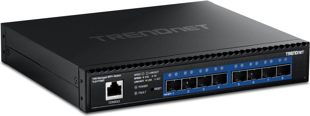 TRENDnet 8-P0RT 10G Layer 2 Managed (TL2-F7080)