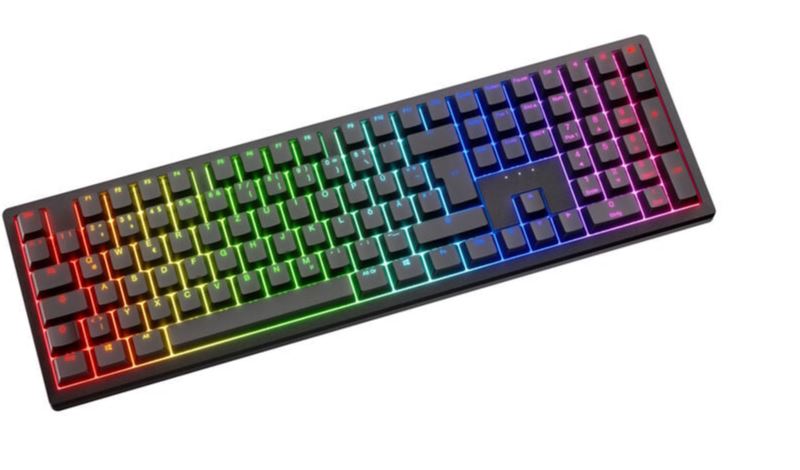 Ducky Zero 6108 Classic Black Wireless Gaming Tastatur - MX2A Blue (DKZE2408ST3-CCDEPDOECL1AW1)