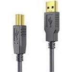 PureLink USB-Kabel USB (M) zu USB Typ B (M) (DS2000-100)