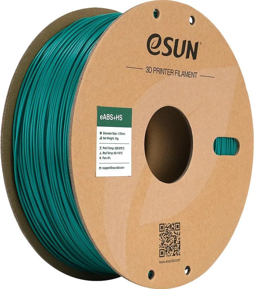 EABS 1,75mm GREEN 1kg ESUN 3D FILAMENT (eABSP175G1)