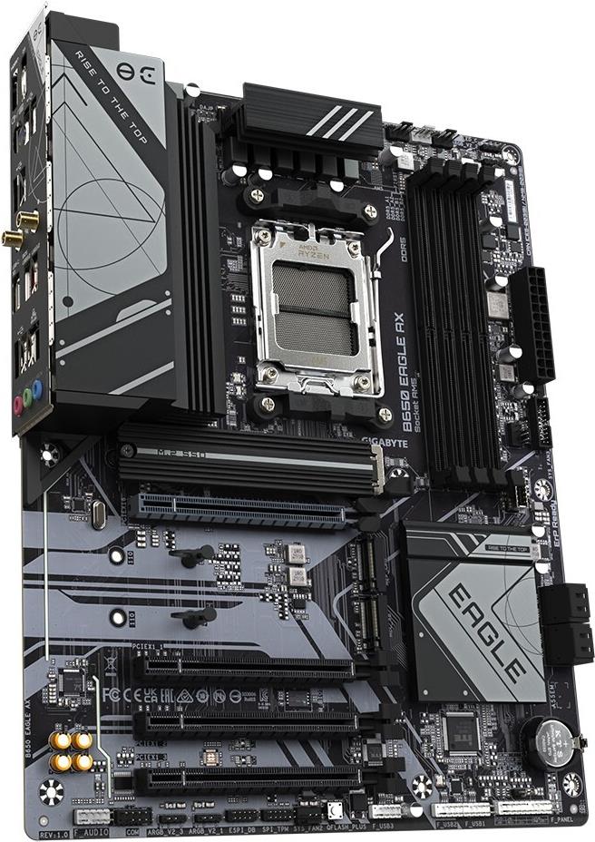 Gigabyte B650 EAGLE AX Mainboard ATX AMD B650 Schwarz