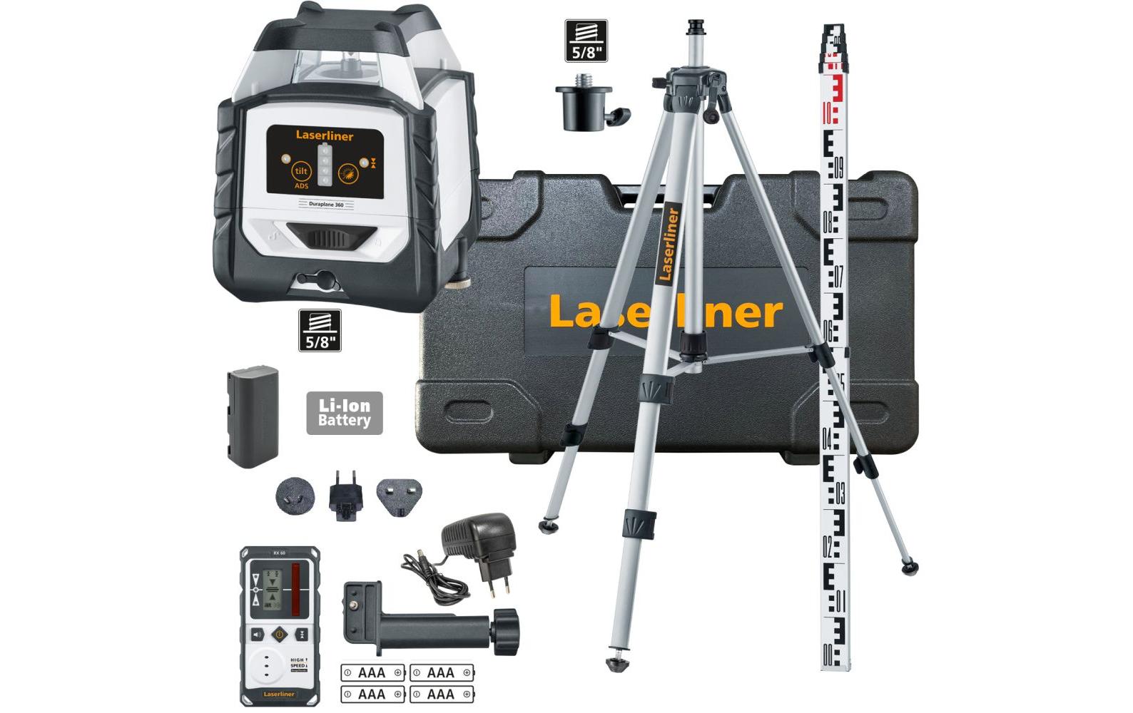 Laserliner Duraplane 360 Set 175 cm Linienlaser
