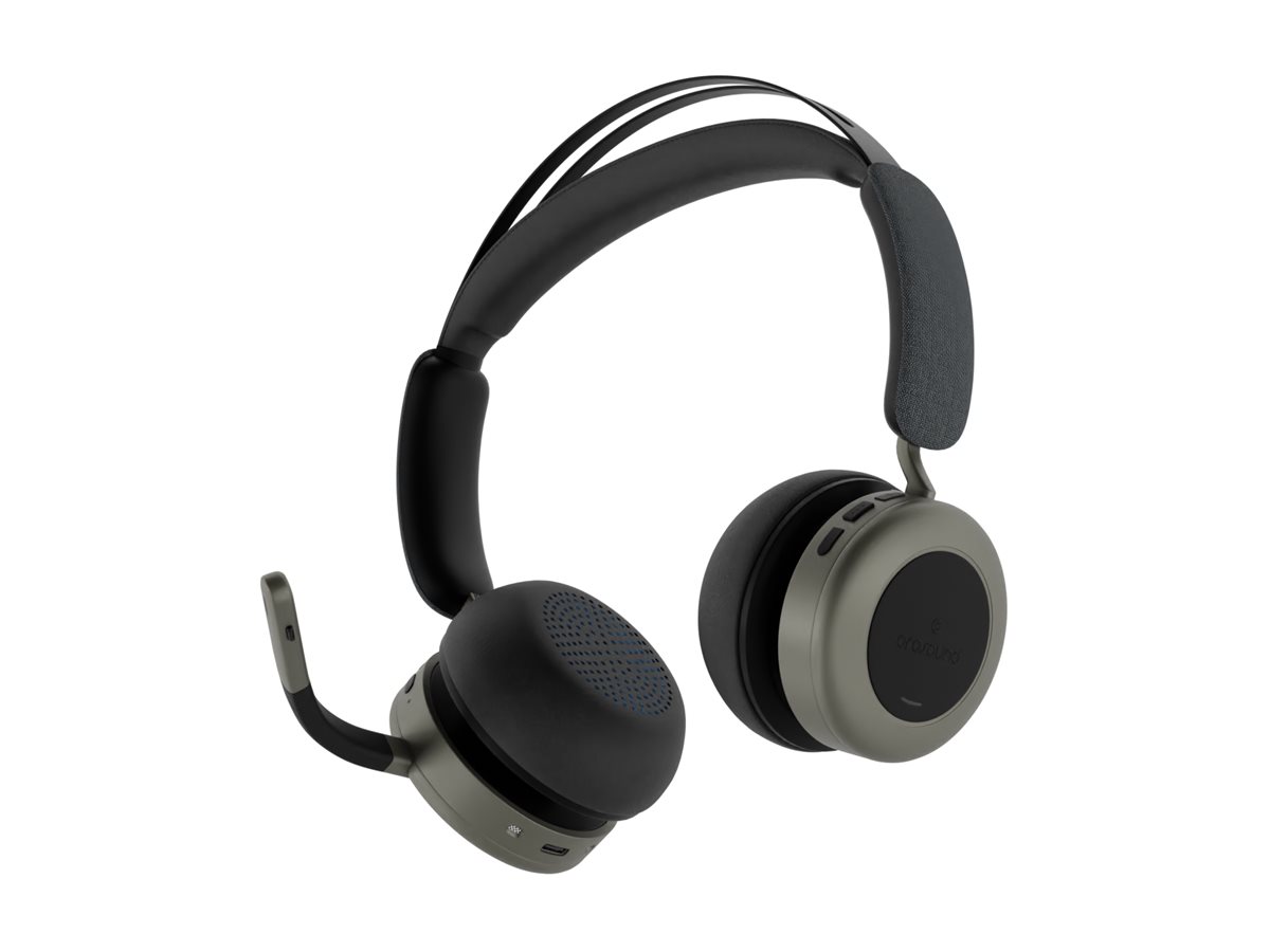 Orosound Tilde Evo S On-Ear Headset Kabellos & Kabelgebunden ANC USB-C Schwarz, Grau