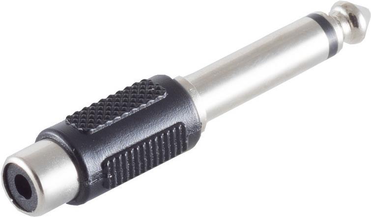 ShiverPeaks S/CONN maximum connectivity Adapter, Klinkenstecker Mono 6,3mm auf Cinchkupplung (57000)