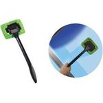 IWH Mikrofaser-Ersatzpads für Scheibenreiniger, 2 Stück passend für KFZ-Schreibenreiniger 019902 - 1 Stück (019903)