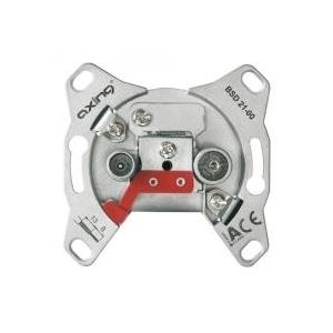 Axing BSD02100 Koaxial Grau Steckdose (BSD 21-00)