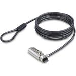 StarTech.com Nano Slot Compatible 6.6ft (2m) Cable Lock, Laptop Security (SNANOC4D-LAPTOP-LOCK)