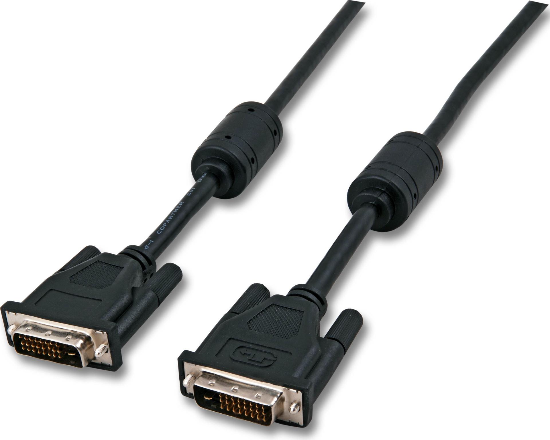 EFB-Elektronik DVI-D Dual Link Kabel, 2x DVI-D 24+1, St.-St., AWG 28, 5,0m, schwarz Hersteller: EFB Elektronik (K5434.5V2)