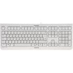 CHERRY KC1000 corded Keyboard USB ultraflat grey (FR) (JK-0800FR-0) (geöffnet)