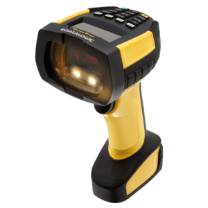 Datalogic PowerScan PBT9600, BT, 2D, AR, BT (5.0), Multi-IF Bluetooth Scanner, 2D, Imager (Auto Range), Vibration, Bluetooth (Klasse 5.0), Multi Interface (RS232, USB), inkl.: 3350 mAh, Schutzart: IP65, IP67 (PBT9600-ARRB) (geöffnet)