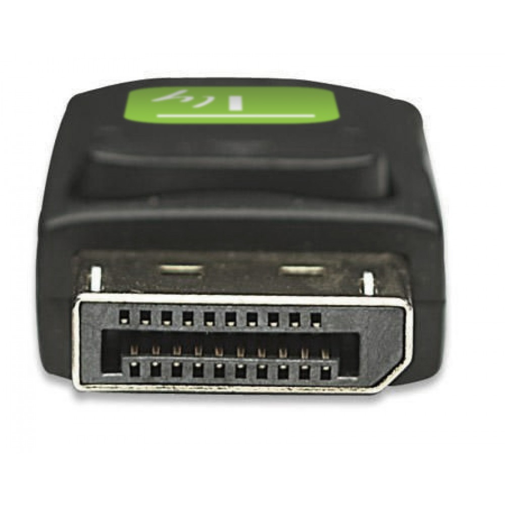 Techly DisplayPort auf VGA Konverterkabel 1,8 m Schwarz