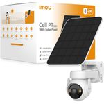 IMOU Cell PT Solar Kit Imou-KIT/IPC-K9EP-3T0WE/FSP12-TYPEC WLAN IP Überwachungskamera 2304 x 1296 Pixel