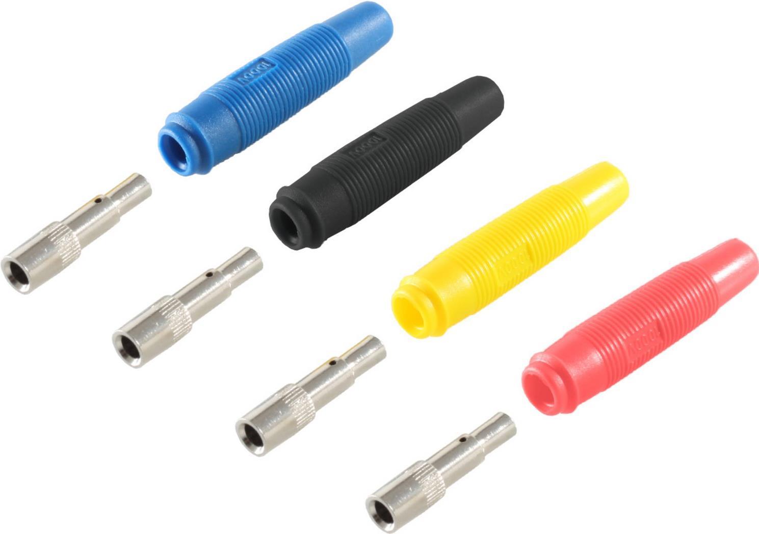 shiverpeaks ®-BASIC-S--Bananenkupplung SET- blau, gelb, schwarz, rot (BS56215-SET)