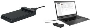 TimeMoto USB-RFID-Lesegerät RF-150, schwarz Systemanforderungen: TimeMoto PC & PC Plus Software, - 1 Stück (125-0605)