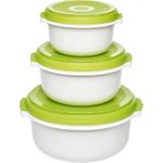 EMSA Micro Family Set Rund Grün - Weiß 3 Stück(e) (509741)