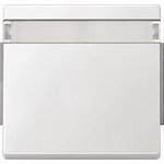 MERTEN Wippe mit Schriftfeld 343919 beleuchtet Aquadesign polarweiss 343919 343919 (343919)