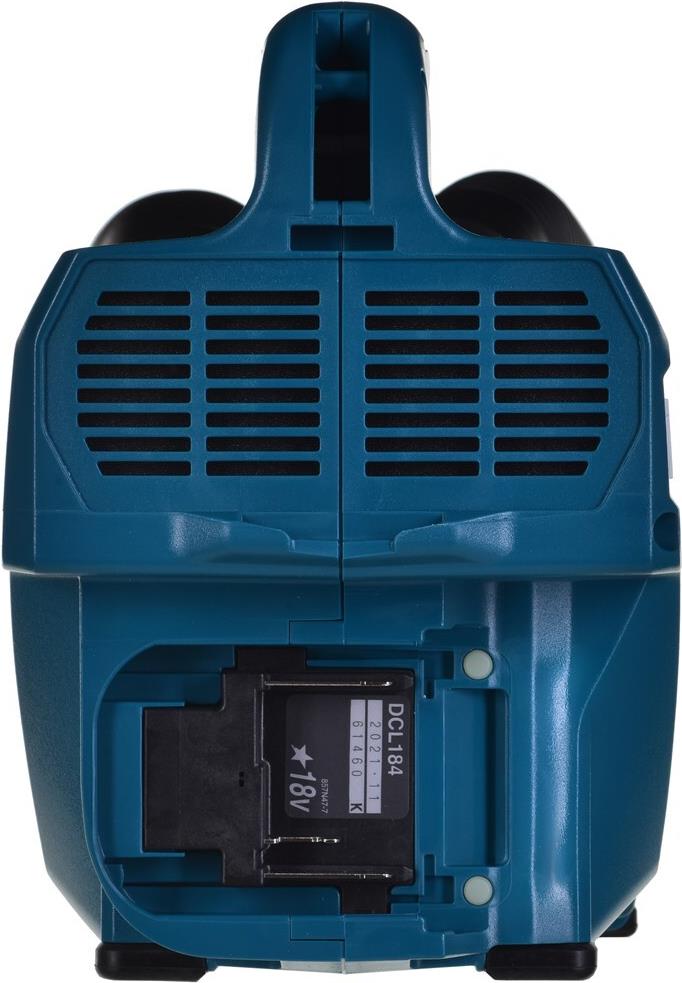 Makita DCL184Z Akku-Handstaubsauger 18 V 5400 Pa Türkis
