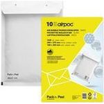 MAILmedia Luftpolster-Versandtaschen, Typ D14, weiß, 21 g Außenmaße: 200 x 275 mm, Innenmaße: 175 x 265 mm (412140)