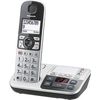 Panasonic KX-TGE520 - Schnurlostelefon - Anrufbeantworter mit Rufnummernanzeige - DECT\GAP - Schwarz, Silber (KX-TGE520GS)