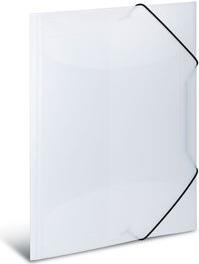 HERMA 19500 Polypropylene (PP) Durchscheinend - Weiß Aktendeckel (19500)