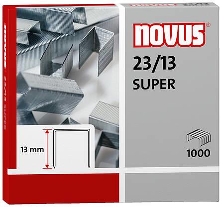 NOVUS Heftklammern 23-13, Inhalt: 1000 Stück verzinkt, passend für alle Novus Blockhefter (042-0533)